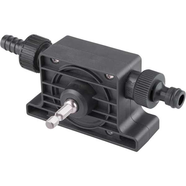 EXTOL CRAFT fúrógéppel hajtható mechanikus szivattyú, tiszta (de NEM ivó-) vízhez [ 904001 ]