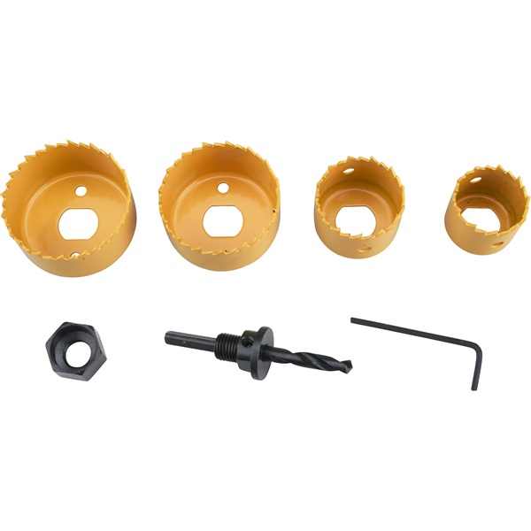 EXTOL CRAFT körkivágó klt. 4db, 32-54mm, HSS/Bi-metal [ 1808 ]