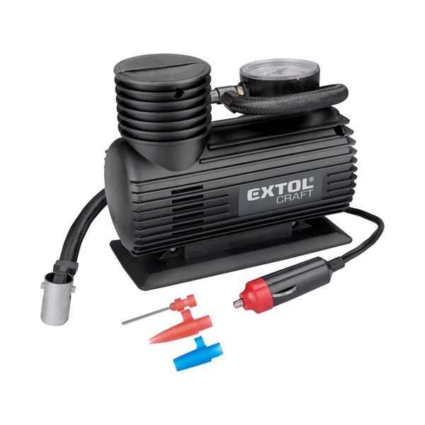 EXTOL CRAFT mini légkompresszor 12V; 12V/10A, Extol Craft [ 252 ]