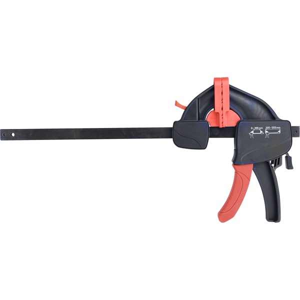 EXTOL PREMIUM asztalos szorító, fém, 600 mm, gyorskioldó [ 8815216 ]