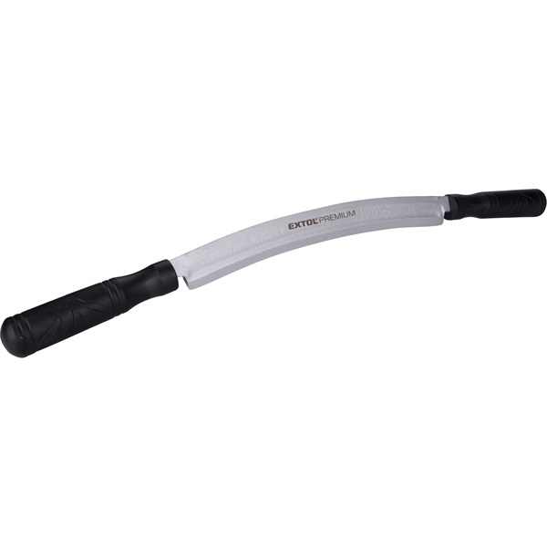 EXTOL PREMIUM vonókés (kézi fakéreg hántoló) 605/300 mm, műanyag nyél és pengevédő [ 8812303 ]