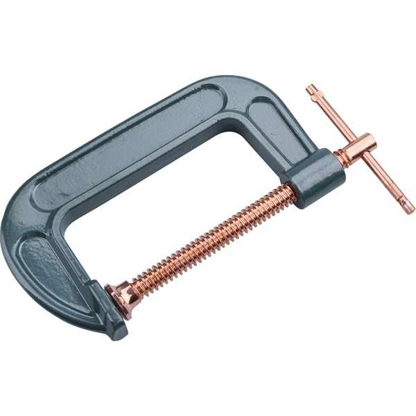 EXTOL PREMIUM C-szorító 75mm, rézbevonatú [ 8815107 ]