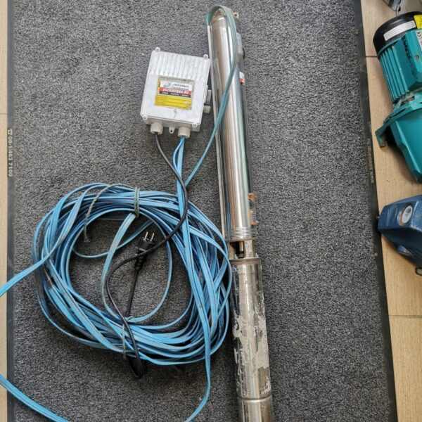 Használt LEO 3XRm 3.5/12-0,55 230V csőbúvár szivattyú [ FLT-125 ]