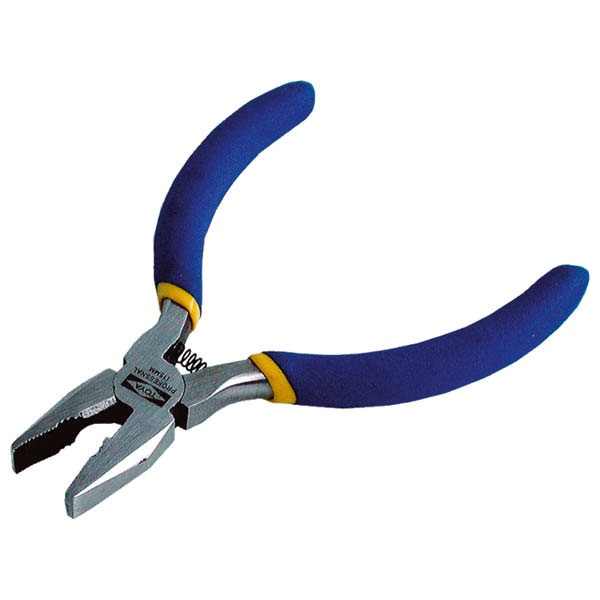 EXTOL CRAFT kombinált fogó mini, dupla műanyag nyéllel; 125mm[ 42300 ]