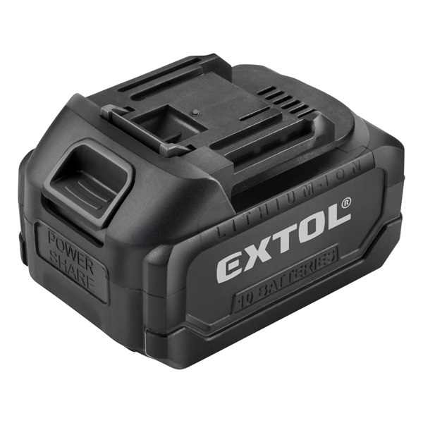 EXTOL CRAFT tartalék akku Power Share Li-ion 20 V, 4000 mA[ 402482 ]