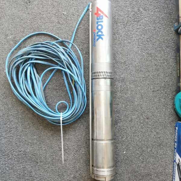 Felújított PEDROLLO 4BLOCKm 4/9 csőbúvár szivattyú [ FLT-26 ]