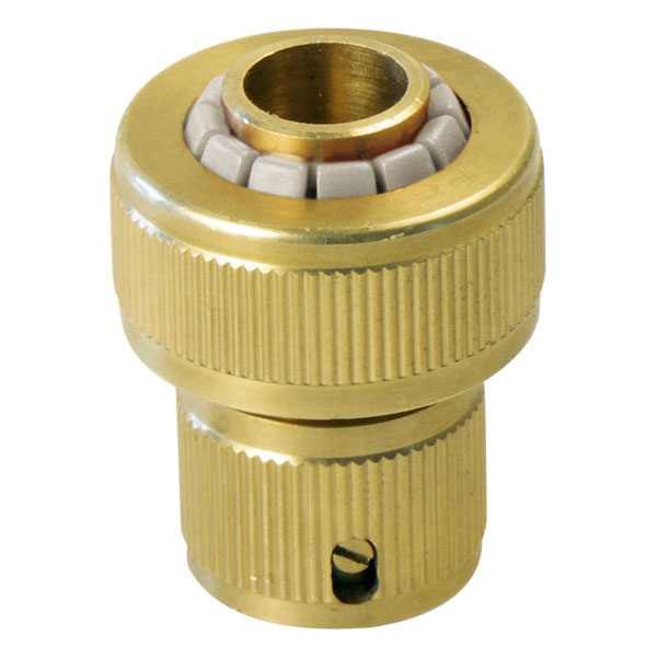 EXTOL PREMIUM gyorscsatlakozó, réz; 1/2", stoppos [ 8876002 ]