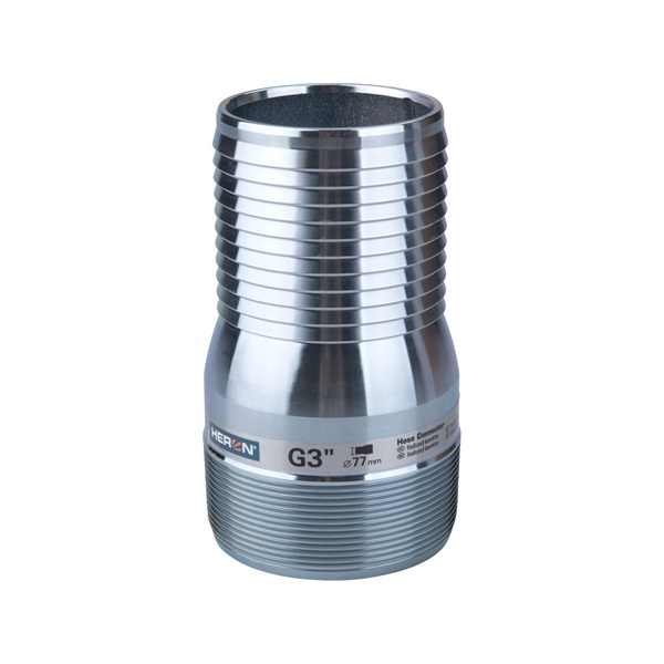 TARTOZEK tömlőösszekötő szívókosárhoz, külső menetes, B-3" (76mm), O 88 × 147 mm, 8895102 szivattyúhoz [ 8898126 ]