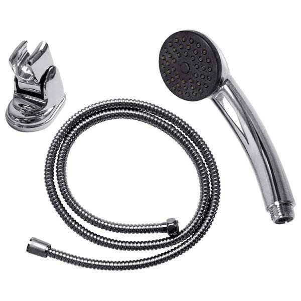 BALLETTO zuhany készlet; 1 funkciós fej, tömlő 150 cm, fali zuhanytartó [ 830301 ]