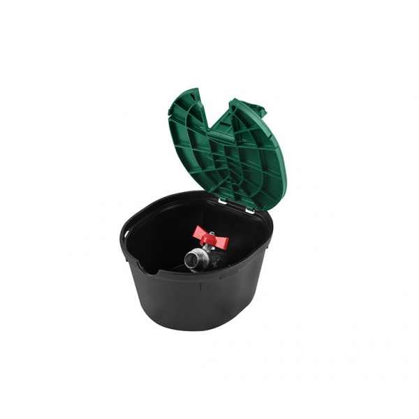 VÍZKONNEKTOR Fedeles doboz fém csappal 3/4" (csapszekrény, altalajcsap) [ P15030030 ]