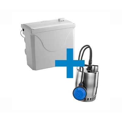 Grundfos Liftaway C40 + Unilift KP150 vízátemelő szett