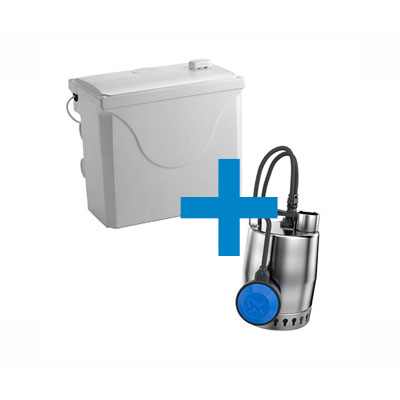 Grundfos Liftaway C40 + Unilift KP250 vízátemelő szett