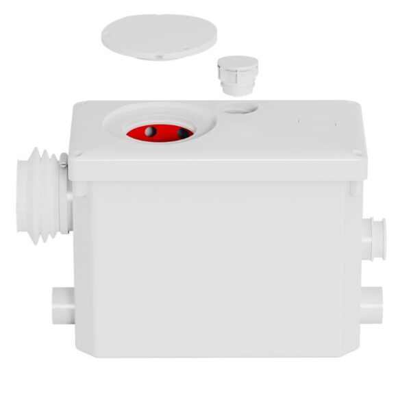 Sanipump Optimum2 CWC+3 fali WC darálós átemelő