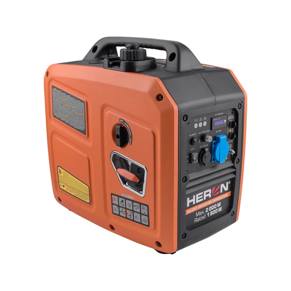 HERON benzinmotoros áramfejlesztő,  2,0 kVA [ 8896223 ]