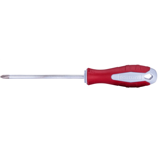 FORTUM csavarhúzó, PH, S2 acél, mágneses; PH2×125mm, FORTUM [ 4740207 ]