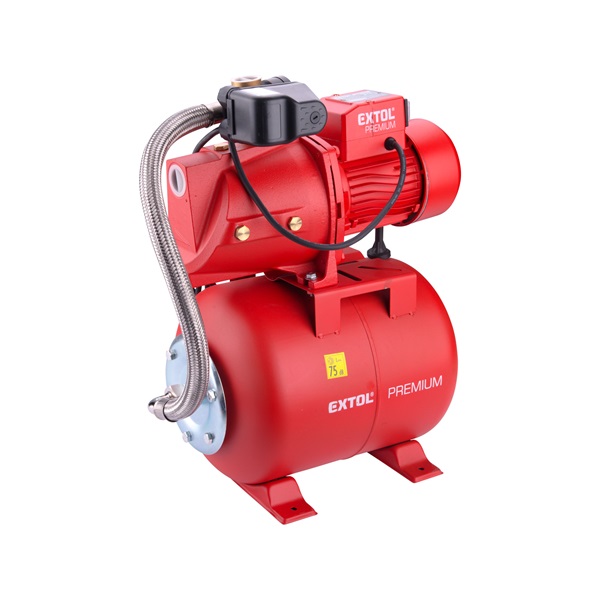 EXTOL PREMIUM házi vízmű 750W  Extol Premium, szállító teljesítmény: 5,2m3/h, tartály: 20L [ 8895095 ]