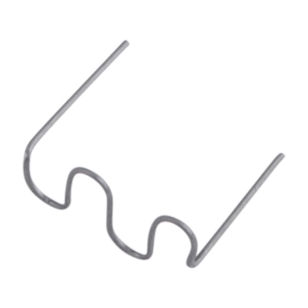 EXTOL PREMIUM kapocs, nagy hullám, 0,6 mm, szélesség: 15 mm, hossz.: 30 mm, 150 db, 8891505 akkus műanyag hegesztőhőz [ 8862642 ]