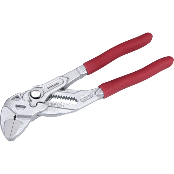 FORTUM vízpumpafogó, 180mm, CrV, gumírozott markolat [ 4770211 ]